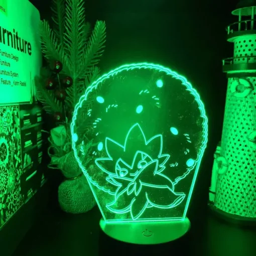 Pkm.store Pokemon Lampen & Nachtlichter-Pokemon Cottomi Eldegoss Led Lampe
