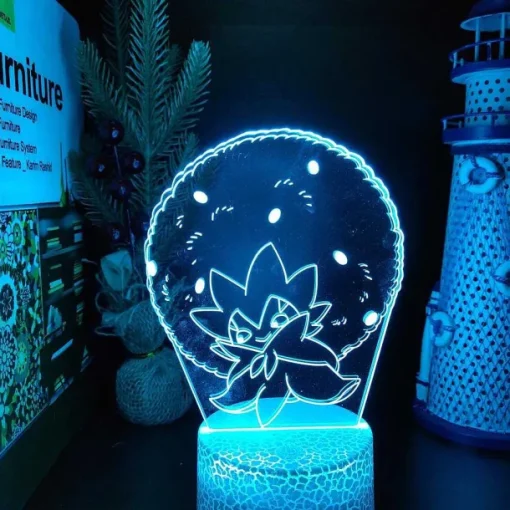 Pkm.store Pokemon Unite-Pokemon Cottomi Eldegoss Led Lampe