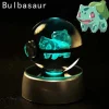 Pkm.store Pokeball & Pokebälle-Pokemon 3D Krystal Ball Pikachu Gengar Mew Mewtwo Etc.