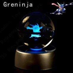 Pkm.store Sonstiges Merchandise-Pokemon 3D Krystal Ball Pikachu Gengar Mew Mewtwo Etc.