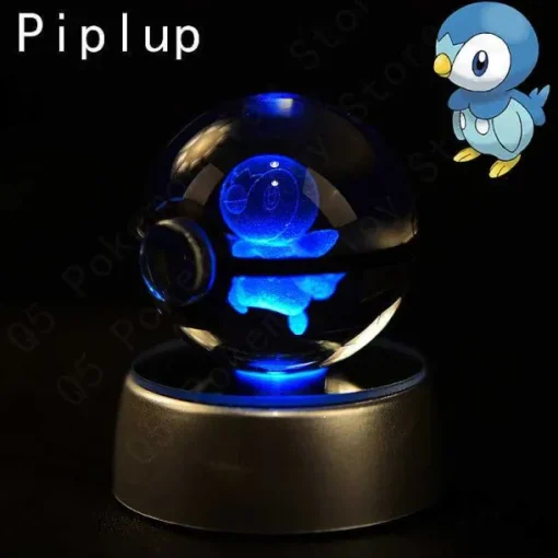 Pkm.store Sonstiges Merchandise-Pokemon 3D Krystal Ball Pikachu Gengar Mew Mewtwo Etc.