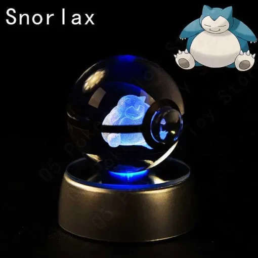 Pkm.store Sonstiges Merchandise-Pokemon 3D Krystal Ball Pikachu Gengar Mew Mewtwo Etc.