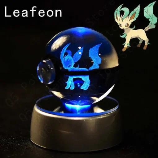 Pkm.store Sonstiges Merchandise-Pokemon 3D Krystal Ball Pikachu Gengar Mew Mewtwo Etc.
