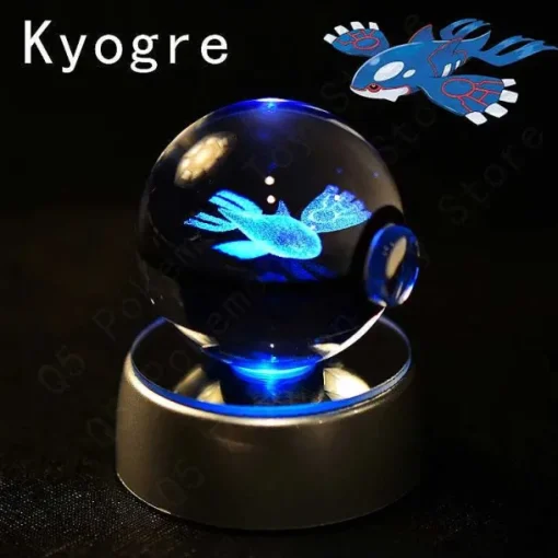 Pkm.store Sonstiges Merchandise-Pokemon 3D Krystal Ball Pikachu Gengar Mew Mewtwo Etc.