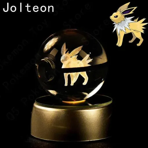 Pkm.store Sonstiges Merchandise-Pokemon 3D Krystal Ball Pikachu Gengar Mew Mewtwo Etc.