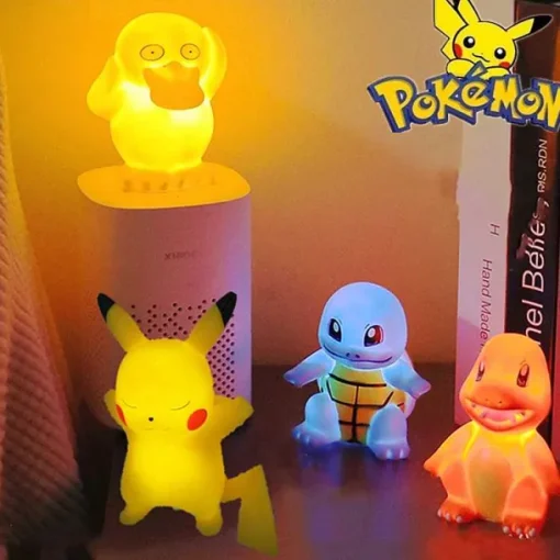 Pkm.store Sonstiges Merchandise-Pokemon 3D Lampe Leuchtfigur