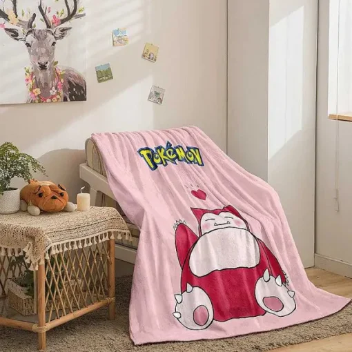 Pkm.store Sonstiges Merchandise-Pokemon Decke In Vielen Motiven (Pikachu, Evoli Etc.)