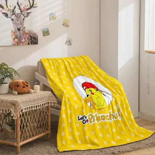 Pkm.store Sonstiges Merchandise-Pokemon Decke In Vielen Motiven (Pikachu, Evoli Etc.)
