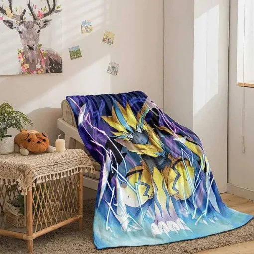 Pkm.store Sonstiges Merchandise-Pokemon Decke In Vielen Motiven (Pikachu, Evoli Etc.)
