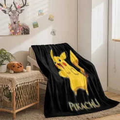 Pkm.store Sonstiges Merchandise-Pokemon Decke In Vielen Motiven (Pikachu, Evoli Etc.)
