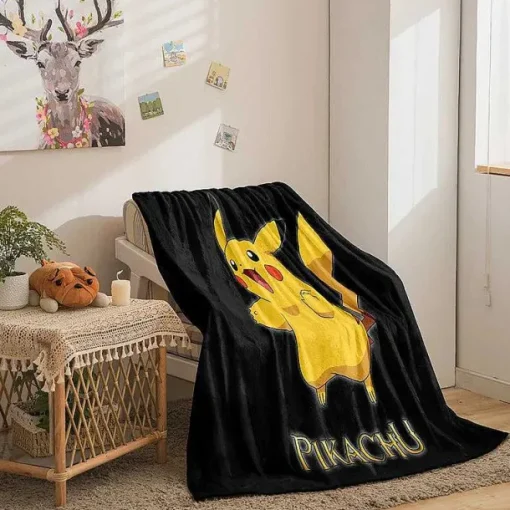Pkm.store Sonstiges Merchandise-Pokemon Decke In Vielen Motiven (Pikachu, Evoli Etc.)