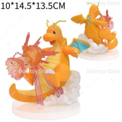 Pkm.store Pokemon Figuren-Pokemon Dekorative Sammelfiguren Charmander Squirtle Bulbasaur Chikorita Ivysaur Cyndaquil Vulpix
