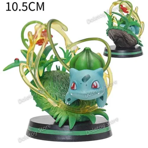 Pkm.store Pokemon Figuren-Pokemon Dekorative Sammelfiguren Charmander Squirtle Bulbasaur Chikorita Ivysaur Cyndaquil Vulpix