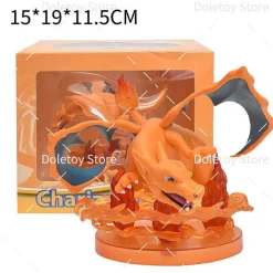 Pkm.store Pokemon Figuren-Pokemon Dekorative Sammelfiguren Charmander Squirtle Bulbasaur Chikorita Ivysaur Cyndaquil Vulpix