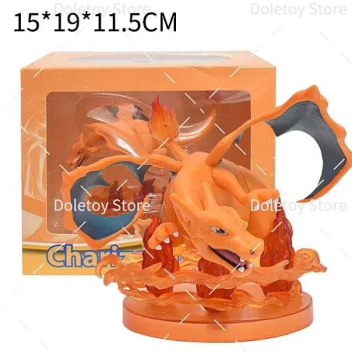 Pkm.store Pokemon Figuren-Pokemon Dekorative Sammelfiguren Charmander Squirtle Bulbasaur Chikorita Ivysaur Cyndaquil Vulpix