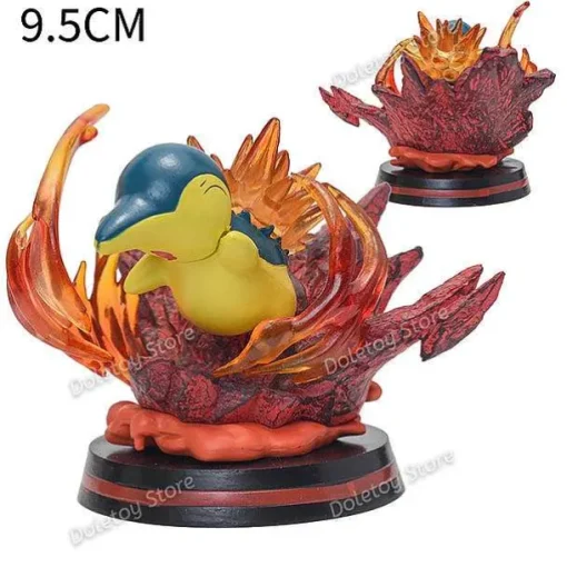 Pkm.store Pokemon Figuren-Pokemon Dekorative Sammelfiguren Charmander Squirtle Bulbasaur Chikorita Ivysaur Cyndaquil Vulpix