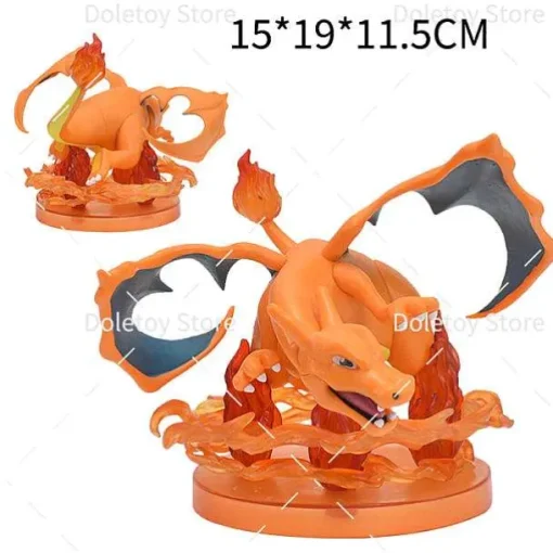 Pkm.store Pokemon Figuren-Pokemon Dekorative Sammelfiguren Charmander Squirtle Bulbasaur Chikorita Ivysaur Cyndaquil Vulpix