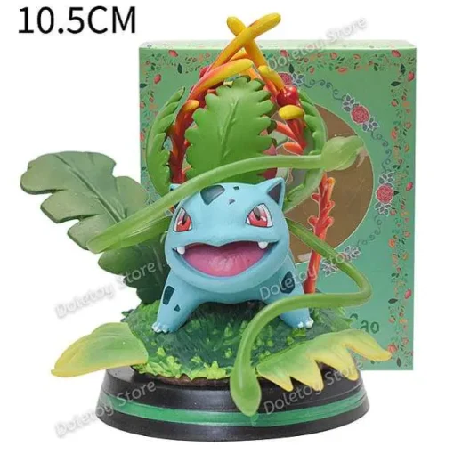Pkm.store Pokemon Figuren-Pokemon Dekorative Sammelfiguren Charmander Squirtle Bulbasaur Chikorita Ivysaur Cyndaquil Vulpix