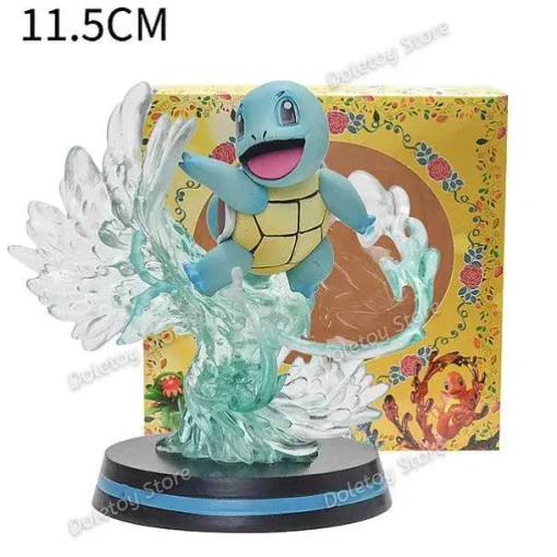 Pkm.store Pokemon Figuren-Pokemon Dekorative Sammelfiguren Charmander Squirtle Bulbasaur Chikorita Ivysaur Cyndaquil Vulpix