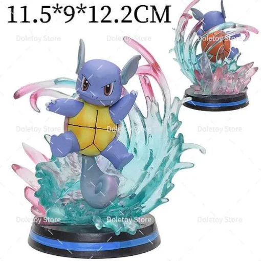 Pkm.store Pokemon Figuren-Pokemon Dekorative Sammelfiguren Charmander Squirtle Bulbasaur Chikorita Ivysaur Cyndaquil Vulpix