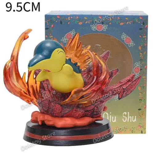 Pkm.store Pokemon Figuren-Pokemon Dekorative Sammelfiguren Charmander Squirtle Bulbasaur Chikorita Ivysaur Cyndaquil Vulpix