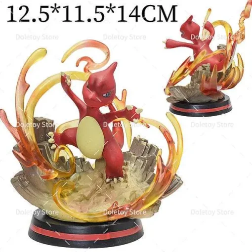 Pkm.store Pokemon Figuren-Pokemon Dekorative Sammelfiguren Charmander Squirtle Bulbasaur Chikorita Ivysaur Cyndaquil Vulpix