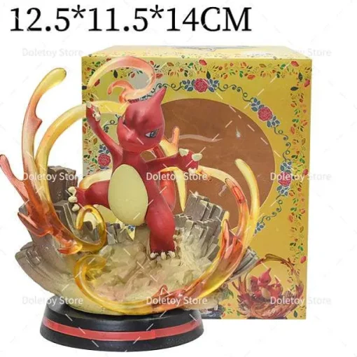 Pkm.store Pokemon Figuren-Pokemon Dekorative Sammelfiguren Charmander Squirtle Bulbasaur Chikorita Ivysaur Cyndaquil Vulpix