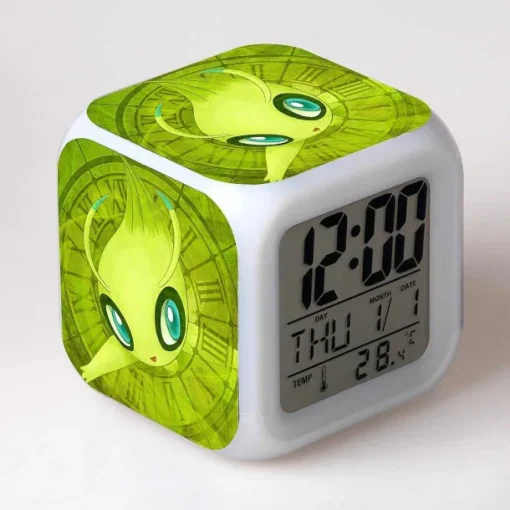 Pkm.store Uhren Und Wecker-Pokemon Digital Wecker / Uhr - 7 Farben (19 Verschiedene Motive)