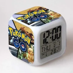 Pkm.store Uhren Und Wecker-Pokemon Digital Wecker / Uhr - 7 Farben (19 Verschiedene Motive)