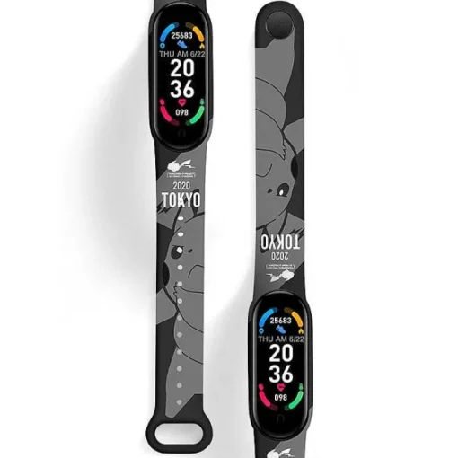Pkm.store Sonstiges Merchandise-Pokemon Digitale Led Kinder Armbanduhr Mit Ladefunktion