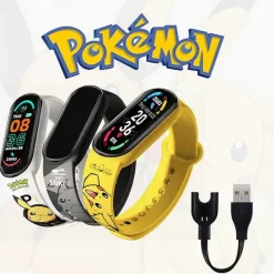 Pkm.store Sonstiges Merchandise-Pokemon Digitale Led Kinder Armbanduhr Mit Ladefunktion