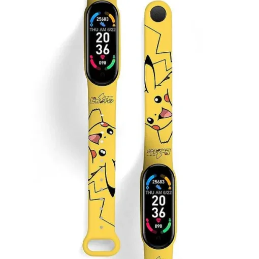Pkm.store Sonstiges Merchandise-Pokemon Digitale Led Kinder Armbanduhr Mit Ladefunktion