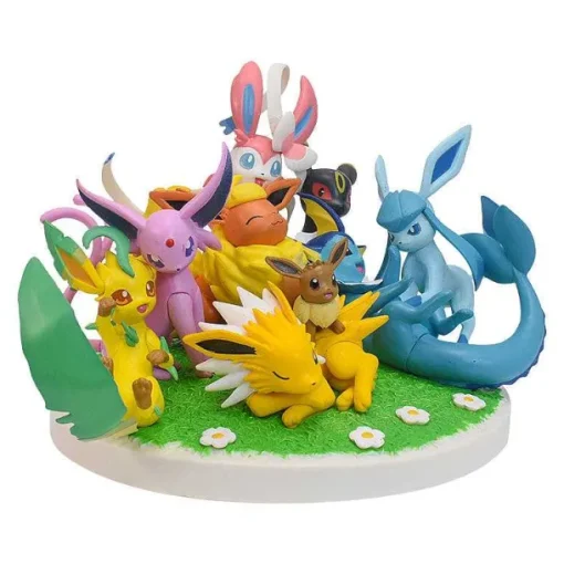 Pkm.store Pokemon Figuren-Pokemon Eevee Evoli Entwicklungen Figuren