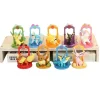 Pkm.store Pokemon Figuren-Pokemon Eeveelution Figuren Set (9 Stk.) Evoli, Sylveon Espeon Glaceon Leafeon Etc.