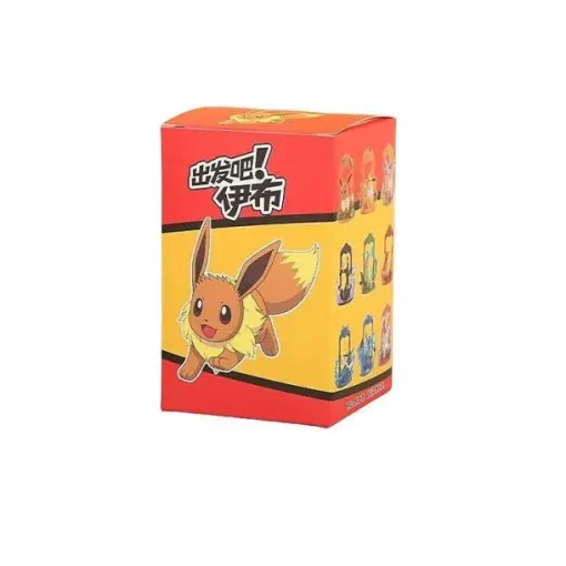 Pkm.store Pokemon Figuren-Pokemon Eeveelution Figuren Set (9 Stk.) Evoli, Sylveon Espeon Glaceon Leafeon Etc.
