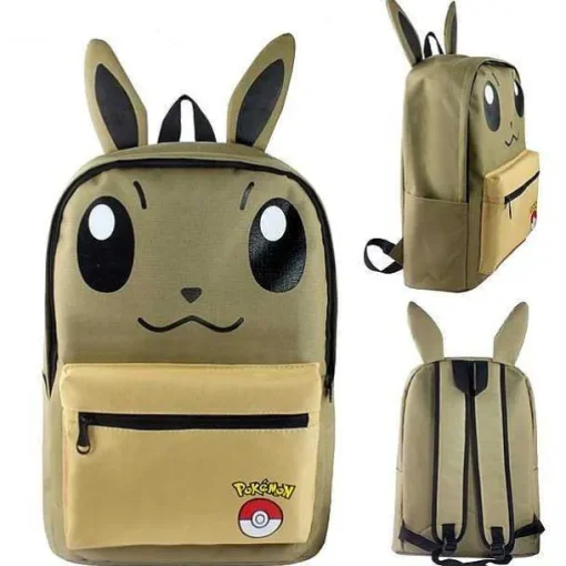 Pkm.store Rucksäcke & Taschen-Pokemon Evoli, Haunter, Bisasam Etc. Rucksack (Verschiedene Motive)