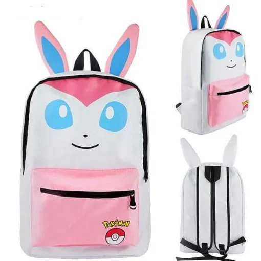 Pkm.store Rucksäcke & Taschen-Pokemon Evoli, Haunter, Bisasam Etc. Rucksack (Verschiedene Motive)