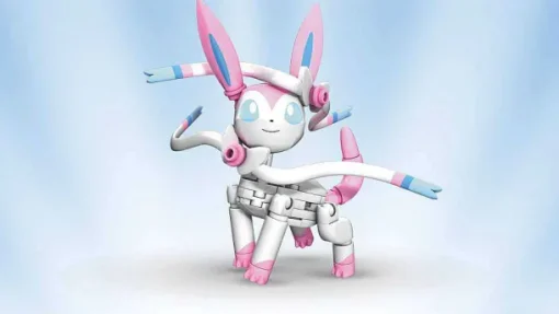 Pkm.store Pokemon Bausteine-Pokemon Evoli Legendares Evolitionsset Mit 9 Figuren Mit 470 Bausteinen, Spielzeug