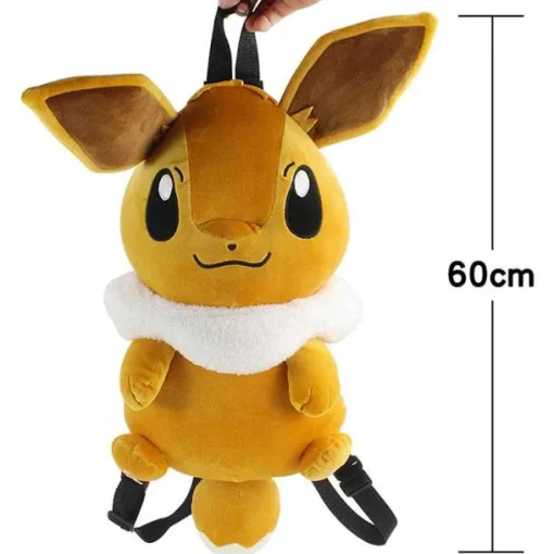 Pkm.store Rucksäcke & Taschen-Pokemon Evoli Plusch Kinderrucksack, 60 Cm