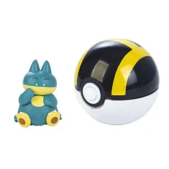 Pkm.store Pokemon Spielzeug-Pokemon Figur Mit Pokeball Clip N Go Spielzeug