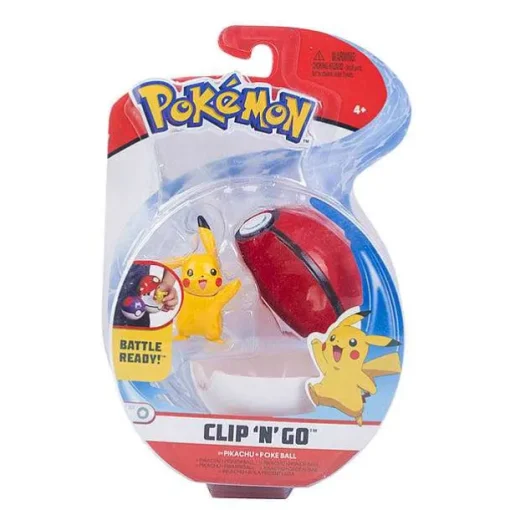 Pkm.store Pokemon Spielzeug-Pokemon Figur Mit Pokeball Clip N Go Spielzeug