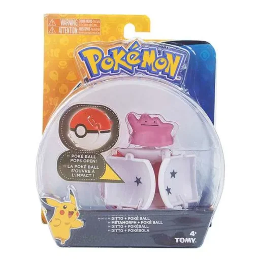 Pkm.store Pokemon Spielzeug-Pokemon Figur Mit Pokeball Clip N Go Spielzeug