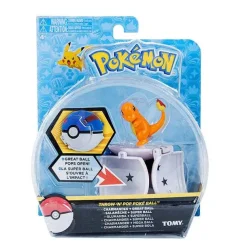 Pkm.store Pokemon Spielzeug-Pokemon Figur Mit Pokeball Clip N Go Spielzeug