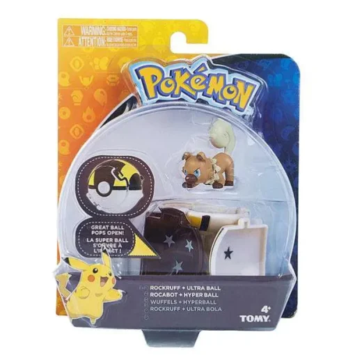Pkm.store Pokemon Spielzeug-Pokemon Figur Mit Pokeball Clip N Go Spielzeug