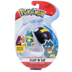 Pkm.store Pokemon Spielzeug-Pokemon Figur Mit Pokeball Clip N Go Spielzeug
