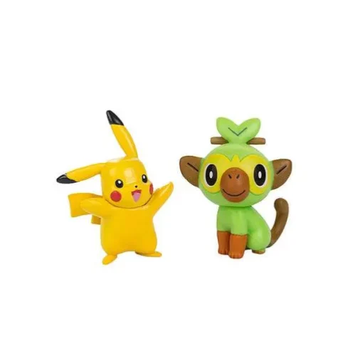 Pkm.store Pokemon Spielzeug-Pokemon Figur Mit Pokeball Clip N Go Spielzeug