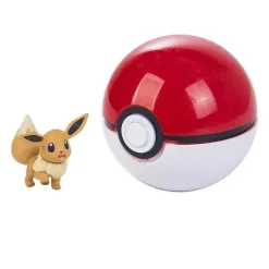 Pkm.store Pokemon Spielzeug-Pokemon Figur Mit Pokeball Clip N Go Spielzeug