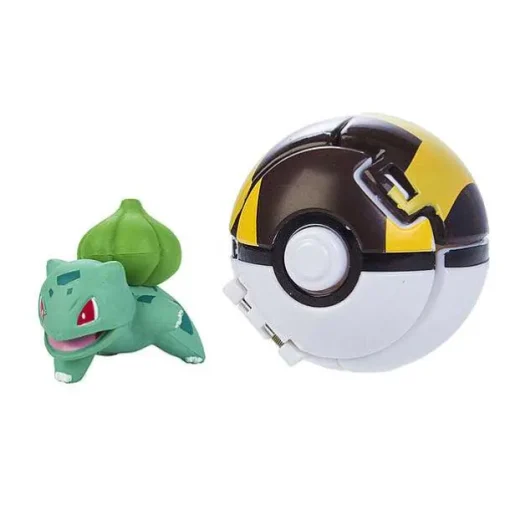 Pkm.store Pokemon Spielzeug-Pokemon Figur Mit Pokeball Clip N Go Spielzeug