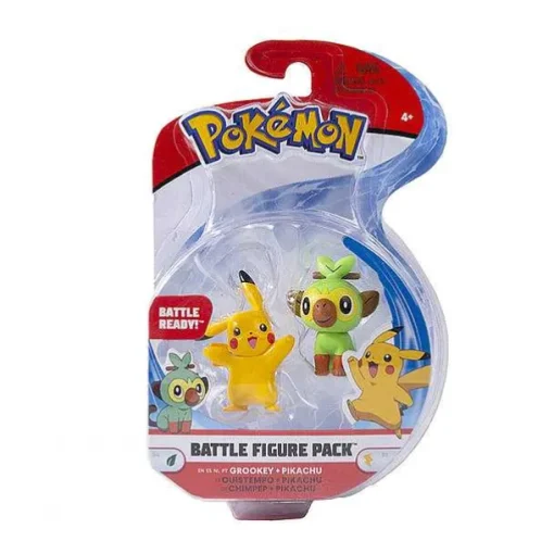 Pkm.store Pokemon Spielzeug-Pokemon Figur Mit Pokeball Clip N Go Spielzeug