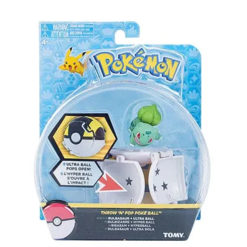 Pkm.store Pokemon Spielzeug-Pokemon Figur Mit Pokeball Clip N Go Spielzeug